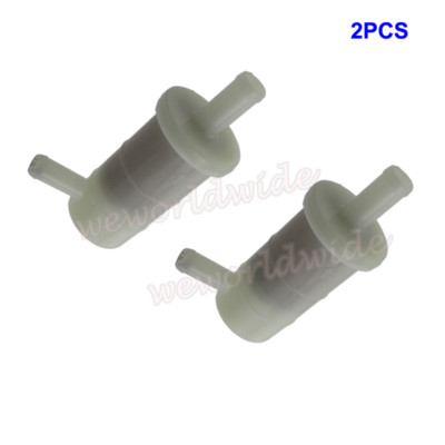 2x Gas Fuel Filters For 2001-2008 KAWASAKI Ninja ZX6R ZX7R OEM
