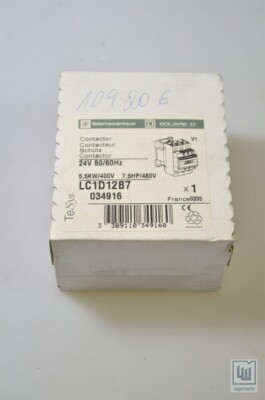 TELEMECANIQUE 034916, LC1 D12B7 / LC1D12B7, Schütz - NEU