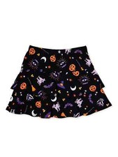 NWT Way to Celebrate Halloween Girls Kids Cotton Tiered Mini Skirt XX-Large 18