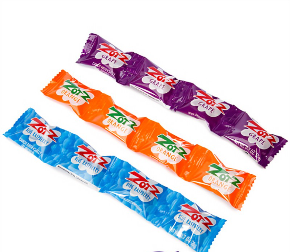 Zotz Fizz Power Candy 48 Strings 4 Pieces String Blue Raspberry