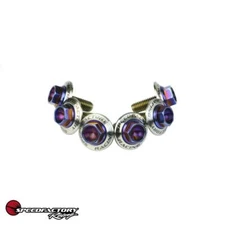 SpeedFactory Racing Titanium Fender Hardware 6pc Kit Burnt Finish