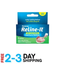 Easy-to-Use Denture Reliner Kit for Secure & Comfortable Fit - Advanced Formula