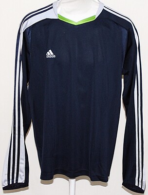 ADIDAS  PRE ST LS CL JS Jersey Men Sporttrikot Herren Dunkelblau  Gr. S