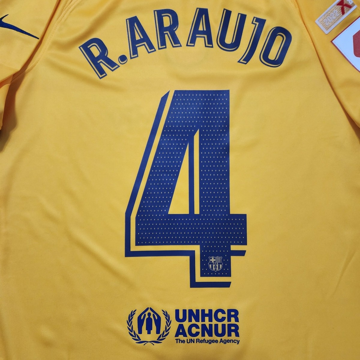 2024 Nike Barcelona Fourth Soccer Jersey Ronald Araújo Women L