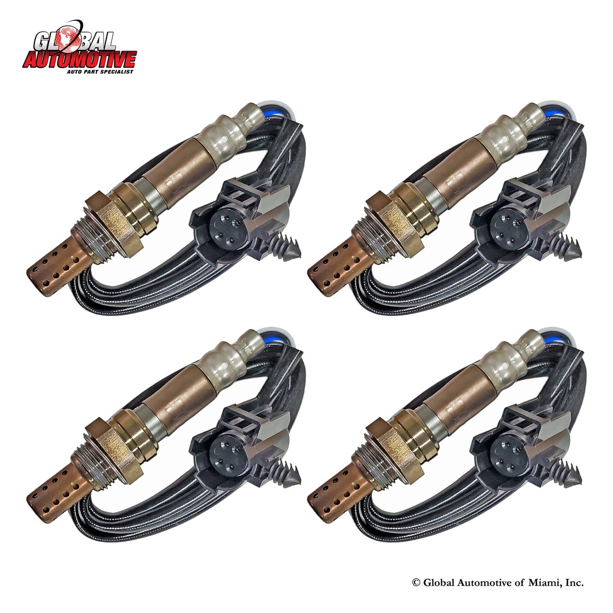 Complete 2-Pack Oxygen O2 Sensor Set For 1996-2000 Jeep Grand Cherokee (V8 & L6) - Upstream & Downstream