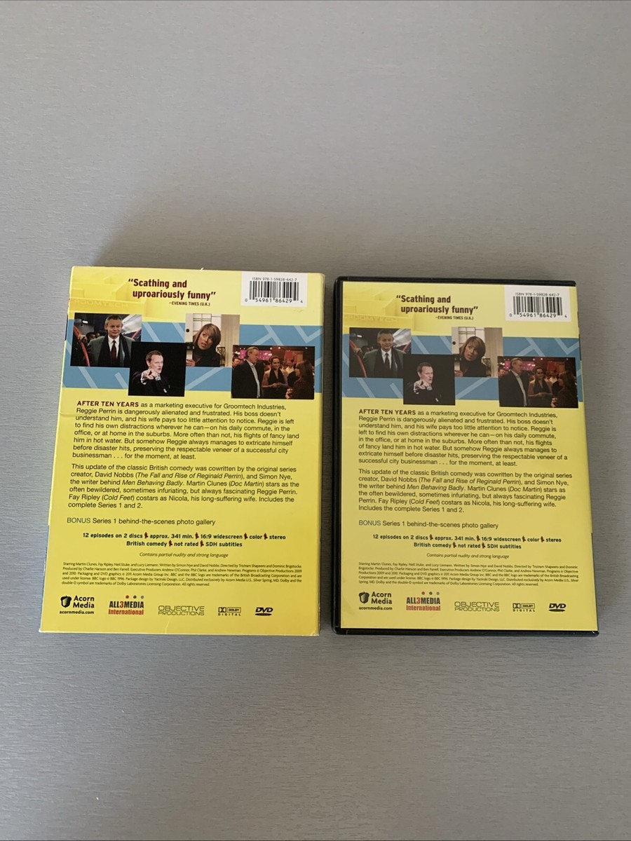 (未使用･未開封品)Reggie Perrin Set 1 [DVD] Reggie Perrin Set 1 (DVD, 2009) W/Slip-Cover VG Pre-Owned