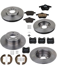 Opel Vectra B Bremsen Scheiben + Beläge + Handbremse vorne + hinten komplett