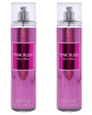 *PACK OF 2* PINK RUSH by Paris Hilton for Women 8 oz 236 ml FRAGRANCE MIST Spray
