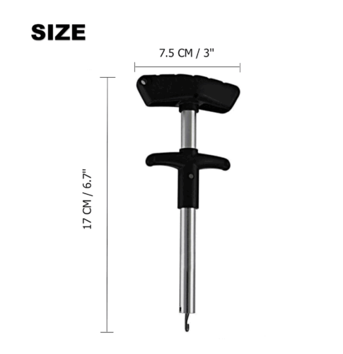 Easy Fish Hook Remover Puller Detacher T-Handle Extractor Fishing Tackle Tool US - Picture 9 of 16