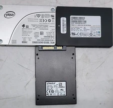 Lot of 3 SSD 240GB SATA 2.5" different brands check the description