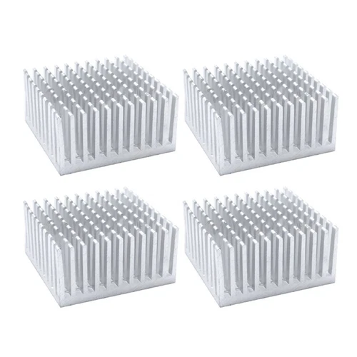 Aluminum Heatsink 4PCS 40x40x20mm Cooling Fin Radiator Heat Sink for Cooling GPU - Picture 8 of 9