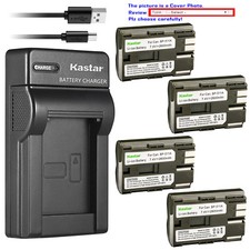 Kastar Battery Slim Charger for Canon BP-511 CB-5L  EOS 40D EOS 50D EOS D30