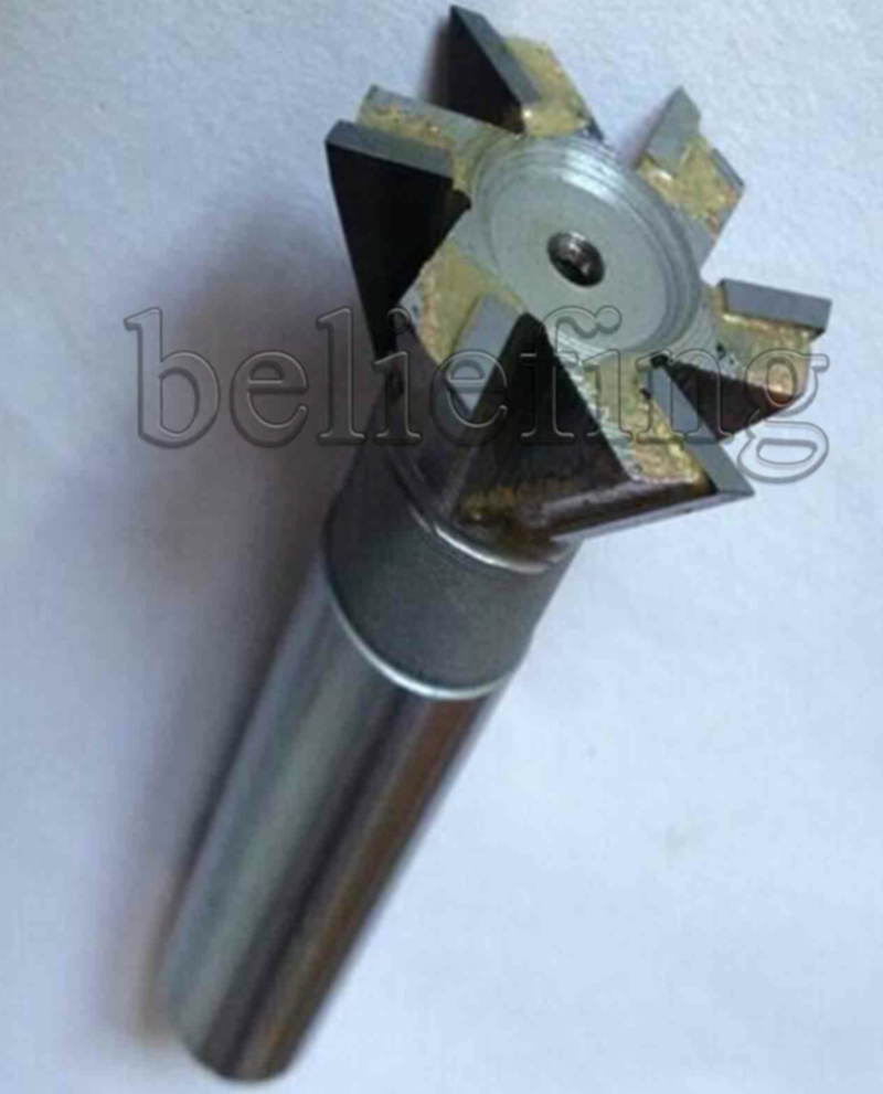 HSS 25mm 45 Degree Dovetail Cutter - High Speed Steel Milling End Mill For Metalworking