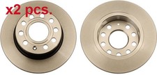 X2 PCS REAR BRAKE DISC ROTOS X2 PCS SET DF4276 TRW I