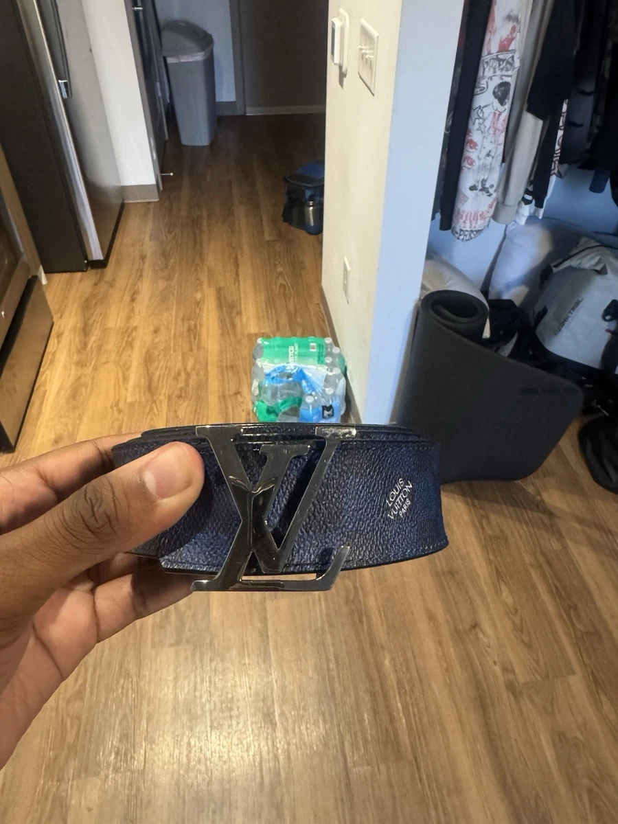 Louis Vuitton Leather Black Belts for Men for sale | eBay
