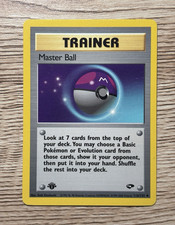 Pokémon TCG Master Ball 116/132 Gym Challenge 1st Ed Uncommon Near Mint on eBay