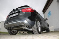 Fox Auspuff Sportauspuff Duplex Sportendschalld&auml;mpfer f&uuml;r Mercedes GLA X156