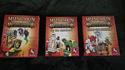Munchkin Warhammer - Pegasus Spiele - Gesamtset (deutsch)