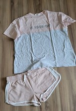 Shirt und Shorts Gr. 158/164 H&M