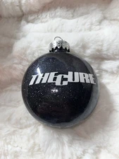 Handmade The Cure Black Christmas Ornament Shatterproof Disc NEW