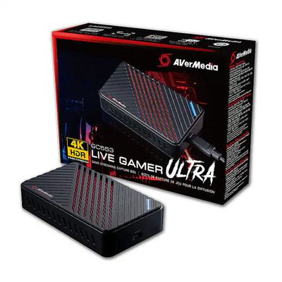 AVerMedia Live Gamer Ultra GC553 External HDMI Video Capture Device 4K HDR