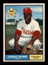 1961 Topps #502 Choo Choo Coleman RC NM+ X3616664