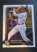 2025 Topps Update Series - Rookie Debut Chandler Simpson #US349 (RC) Rays