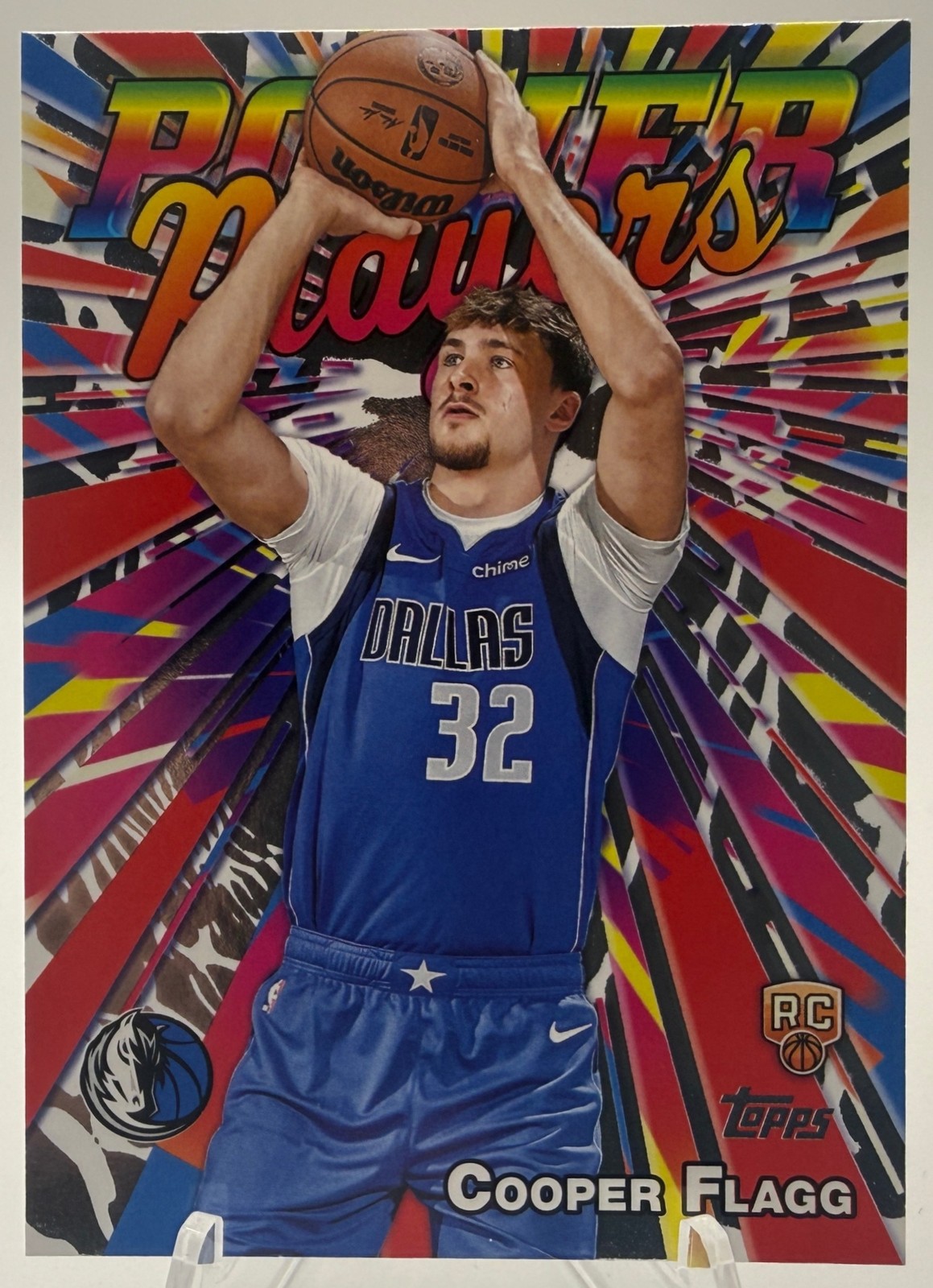 2025-26 Topps Cooper Flagg #PP-16 Power Players Mavericks