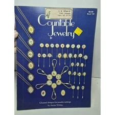 1981 Cross Stitch Originals Countable Jewelry 20 Pattern Book 30 Designs 10806