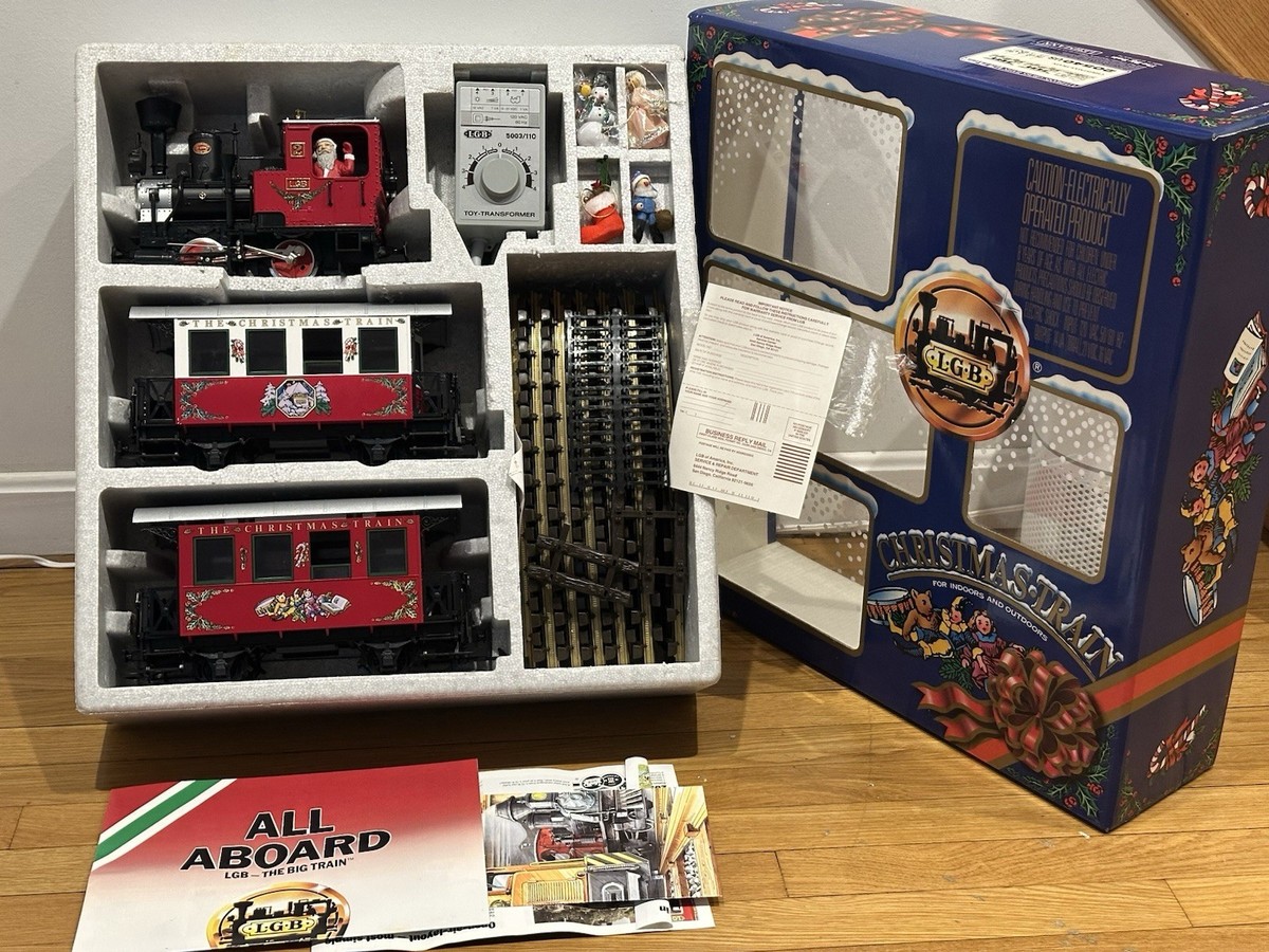 Lgb G Scale 22540 Christmas Steam Passenger Train Set New In Box