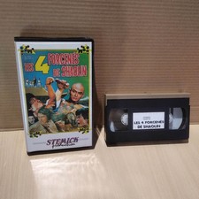 Les 4 forcenés de SHAOLIN - KARATE KUNG FU cassette vidéo film VHS - STEMICK
