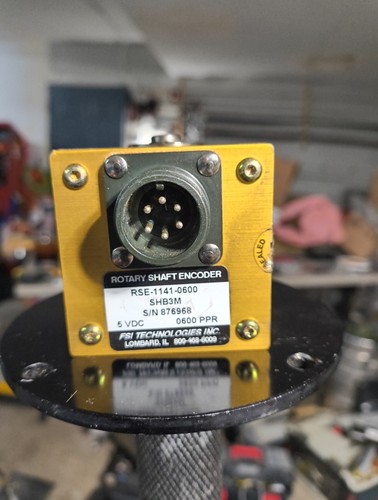 Rotary Shaft Encoder RSE-1141-0600 SHB3M 5vdc by PSI Technology Used Tested Good