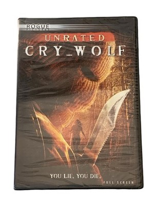 Cry Wolf DVD Unrated Full Screen Horror Thriller w/ Commentary Deleted