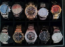 10 NEW Men's Watches CLOSEOUT OVERSTOCK CLEARANCE DEAL Men Watch Lot IPHONE 33 6