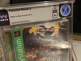 Twisted Metal 4 Wata PSA 9.8 A+ Sealed Mint Condition Not VGA CGC