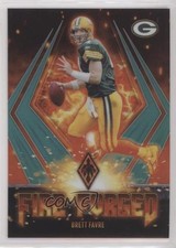 2021 Panini Phoenix Fire Forged Teal 44/149 Brett Favre #3 HOF 04br