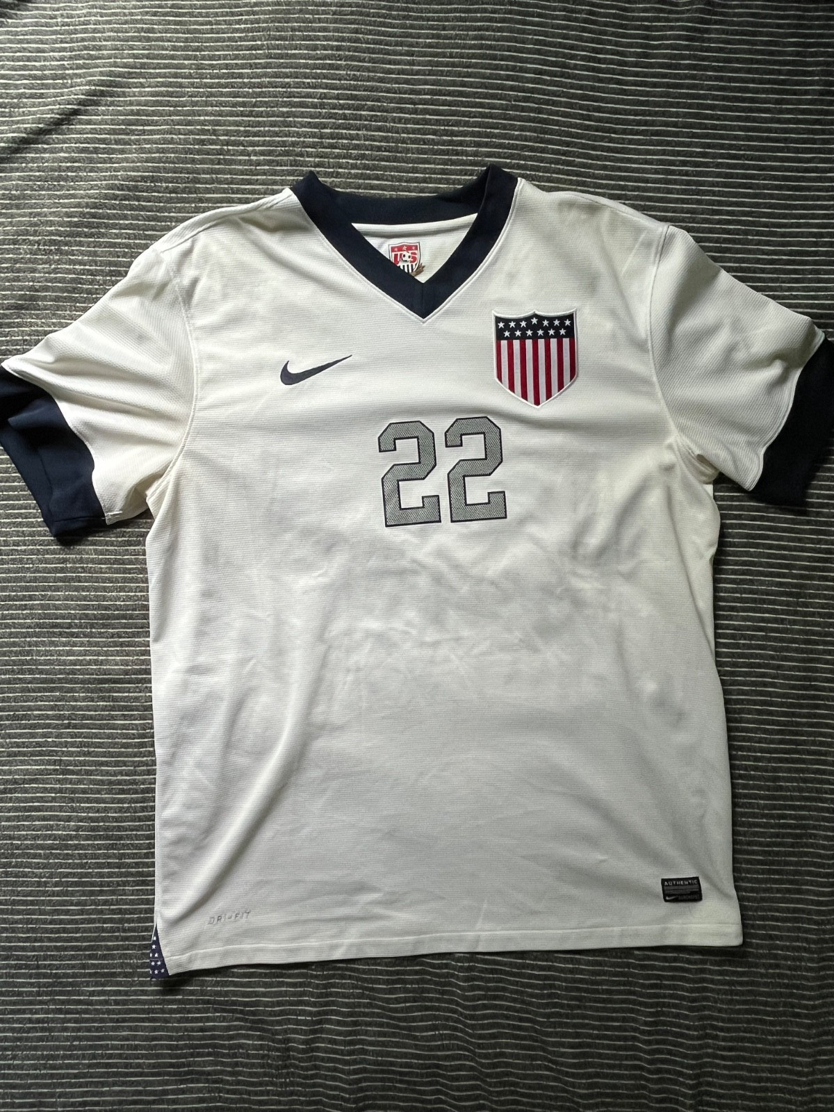 Nike USA USMNT Centennial Soccer Jersey Mens XL Lalas World Cup Rare Vintage