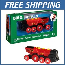 World Mighty Red Action Locomotive - Battery Toy Train