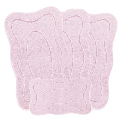 RÖMER ZIGEUNER WOHNWAGEN MIKROFASER WASCHBARE MATTE/TEPPICH 4-teiliges GROSSES SET, SALLY