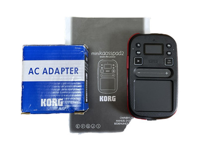 KORG Mini Kaoss Pad 2 mini-KP2 Dynamic Effect Processor DJ Touchpad AC Adapter