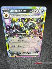 Carta Pokémon TCG Umbreon EX 060/131 Evoluzioni Prismatiche quasi come nuova