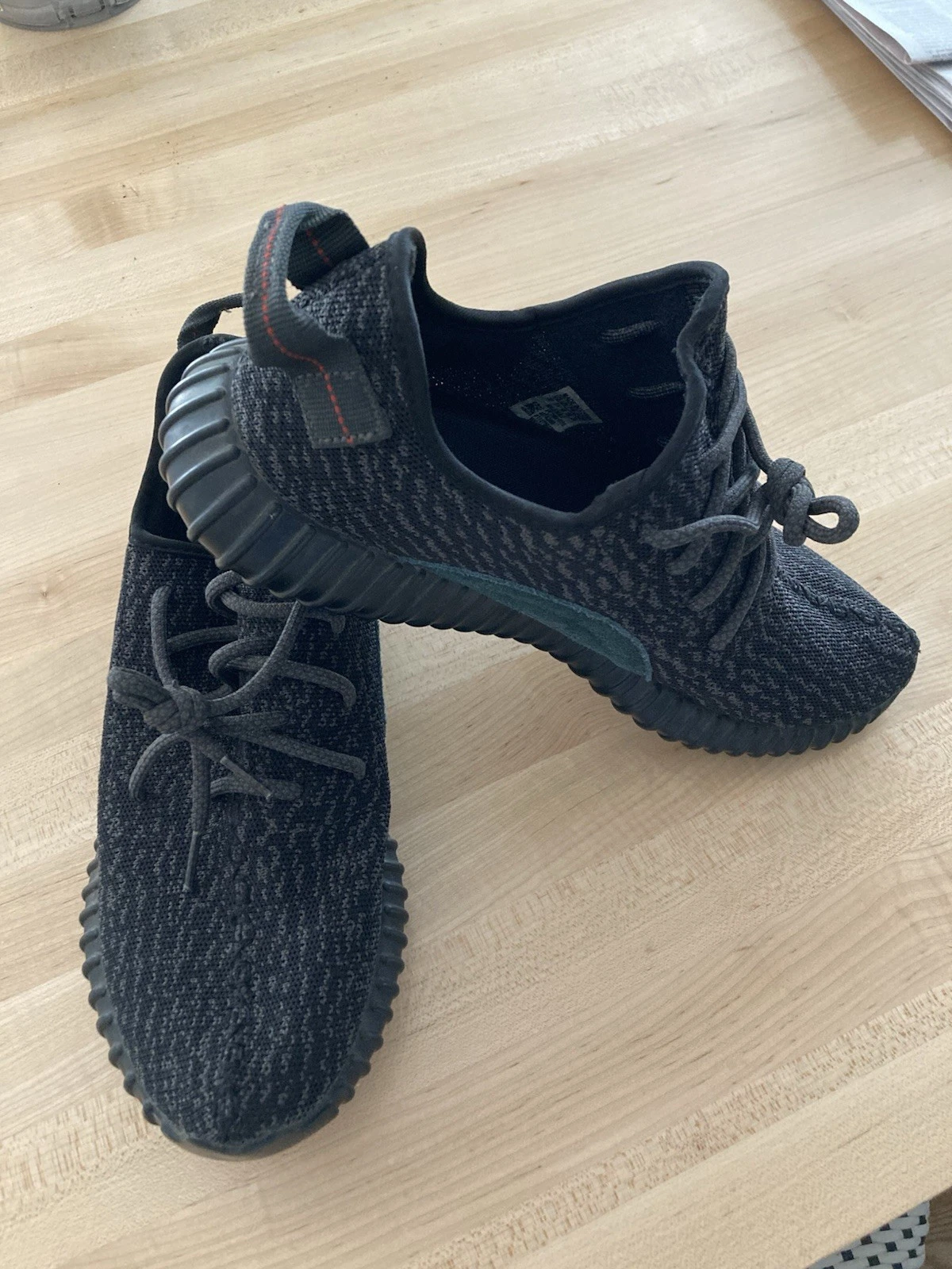 Adidas Yeezy 350 Pirate 2015 nere taglia 10 (AQ2659)
