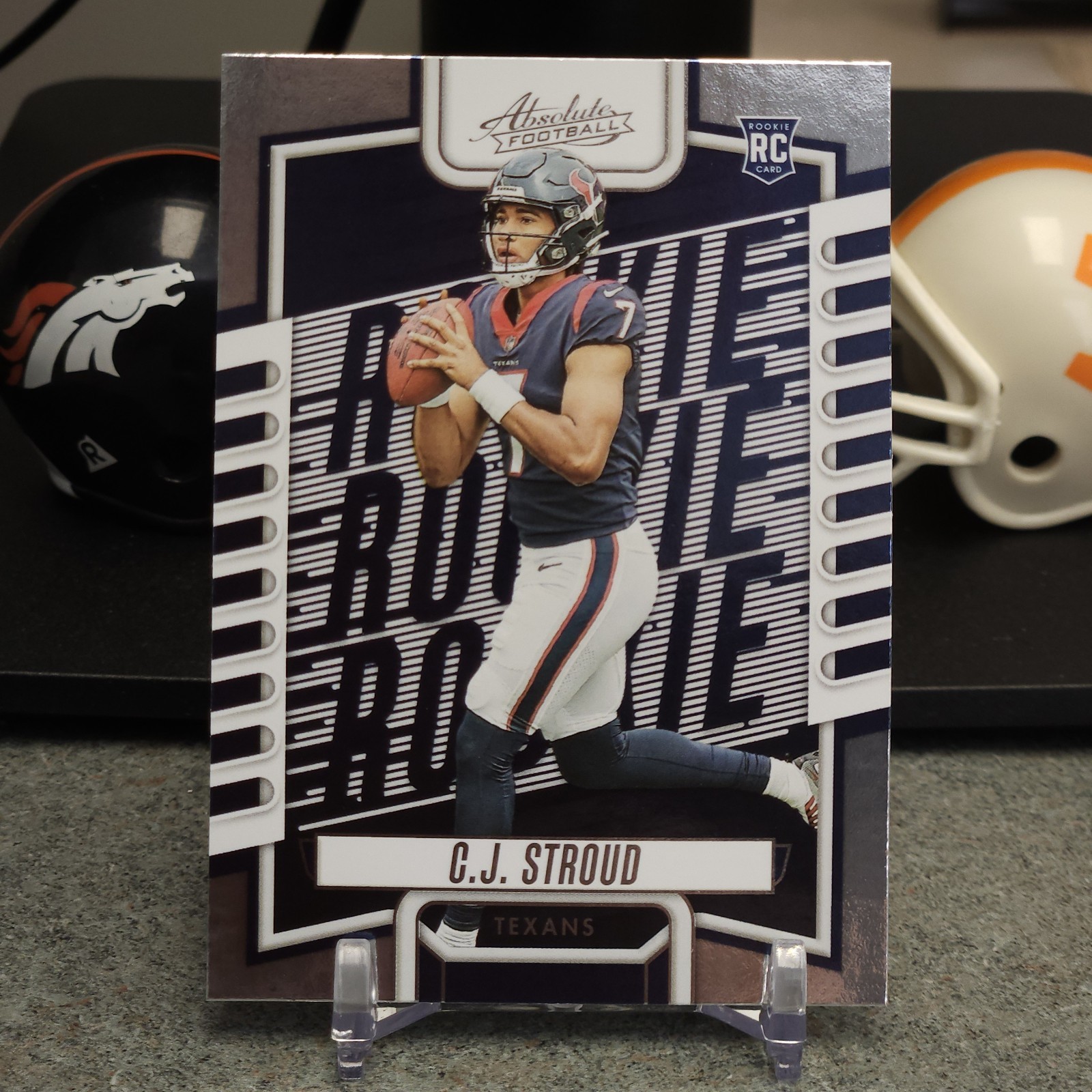 2023 Panini Absolute #102 C.J. Stroud Rookie Card Base Houston Texans