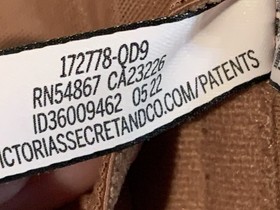 Victoria Secret Angel Corset Bustier Brown Size Small/DD