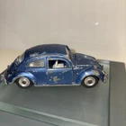 DINKY TOYS VINTAGE 1965 Vw Volkswagen Beetle De Luxe 1300 Early Wheels