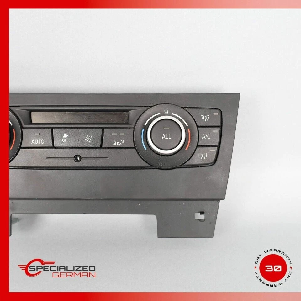 Panel de control de temperatura climática BMW 128i 135i 328i 335i X1 2010-2012 OEM usado Foto 4 de 4