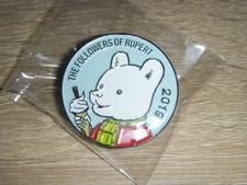 2019 RUPERT BEAR BADGE - FOLLOWERS OF RUPERT