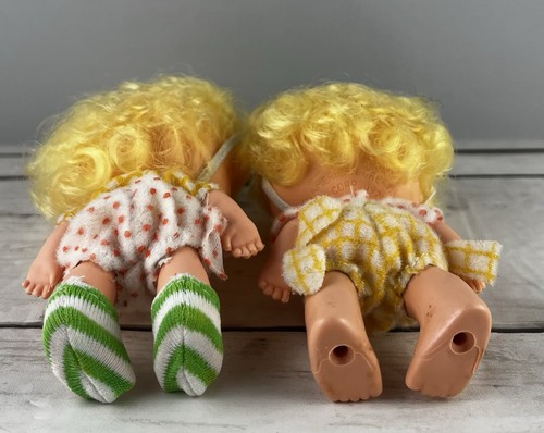 Vintage Twins Lem & Ada, Sugar 1980s Strawberry Shortcake, Kenner - Bild 4 von 5