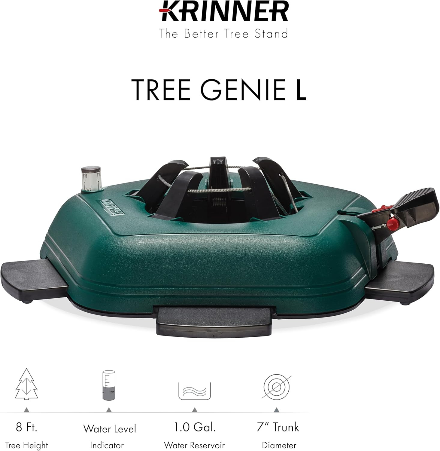 Tree Genie L (Gen 2)- Single Cable Operation, Water Level Indicator, 5 Stabilize