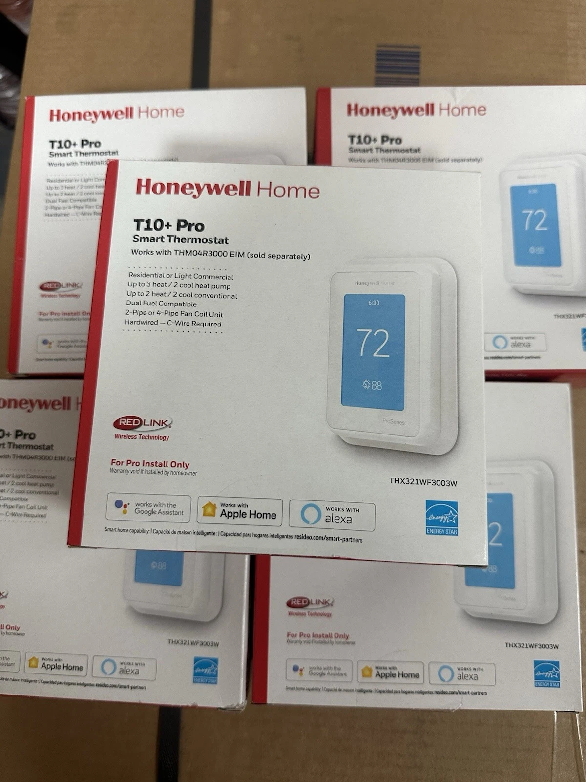 Honeywell Home T10+ pro Smart Thermostat THX321WF3003W RedLINK WiFi no sensor !!
Opens in a new wind